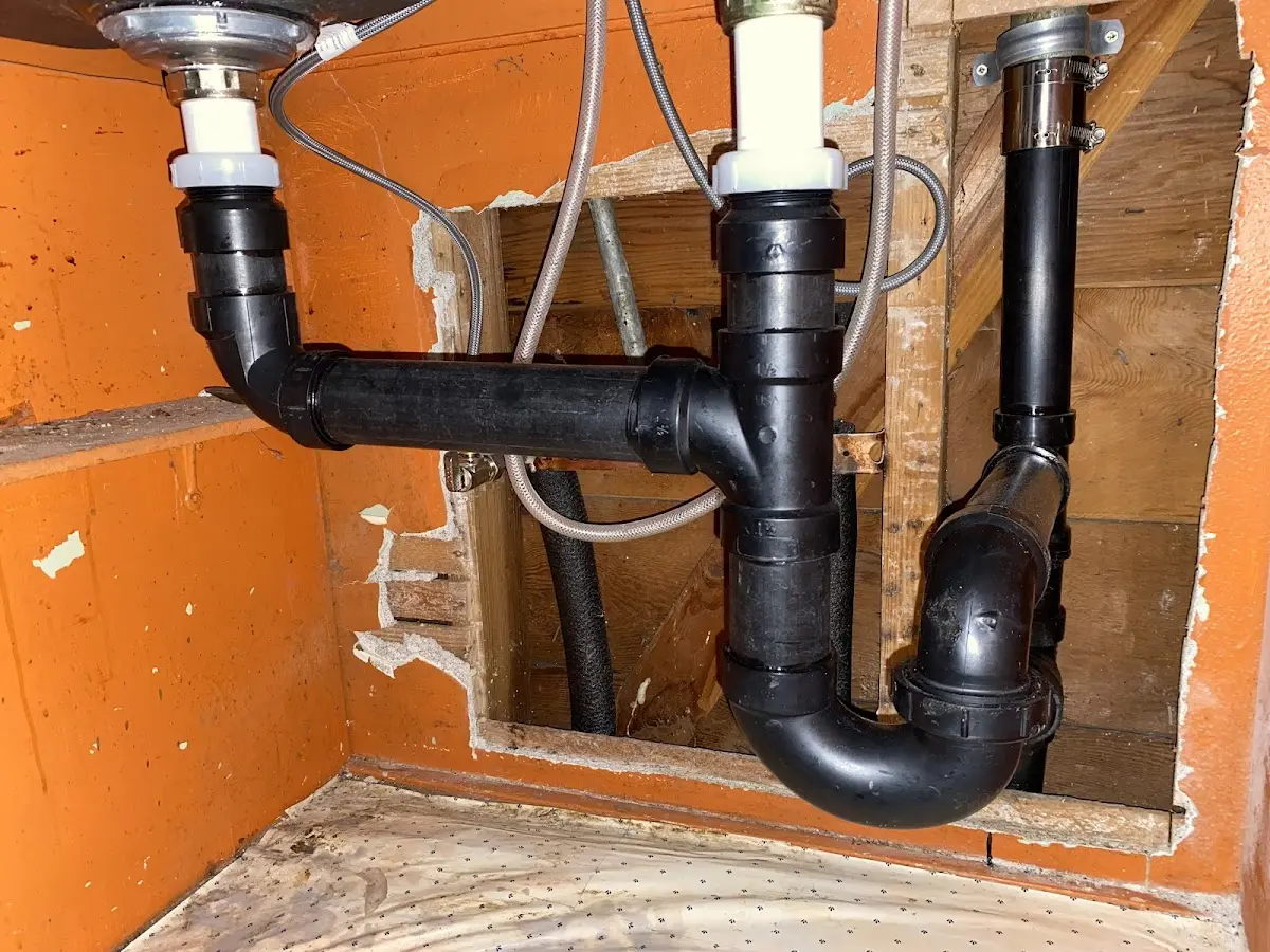 Professional Plumbing Inspection equipment and tools on the job in Ellsworth